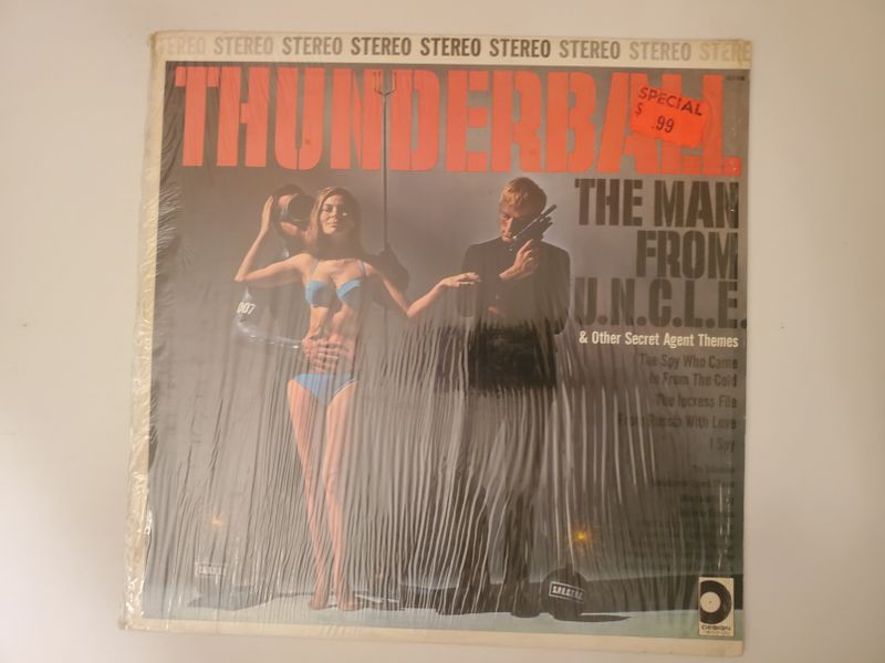 Unknown (compilation album, label not specified on cover) Thunderball / The Man From U.N.C.L.E. & Other Secret Agent Themes vinyl record